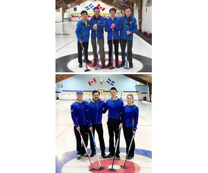 Two RMCC teams participated in the Lakeshore Bonspiel